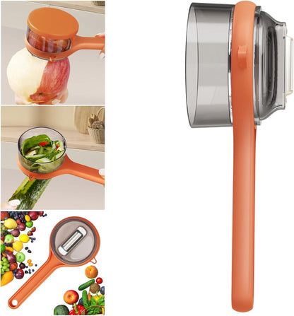 Peeling Knife with Storage Box, Fruit and Vegetable Peeler with Container