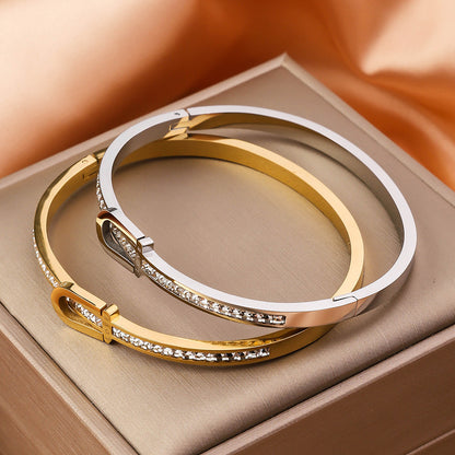 Exquisite Stainless Steel Bracelet Fashion Bracelet & Bangles For Women